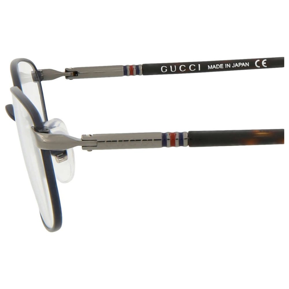 Gucci Mens Round/Oval Blue Havana Transparent Fashion Designer Eyewear - Picture 3 of 11